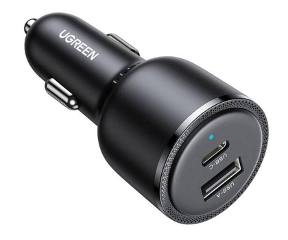 Ładowarka i akumulator UGREEN EC701, USB + USB-C, 63W czarna